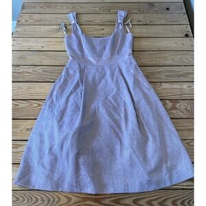 Max & Cleo Sequin Detail Sleeveless Dress Size 4 Women’s Lavender